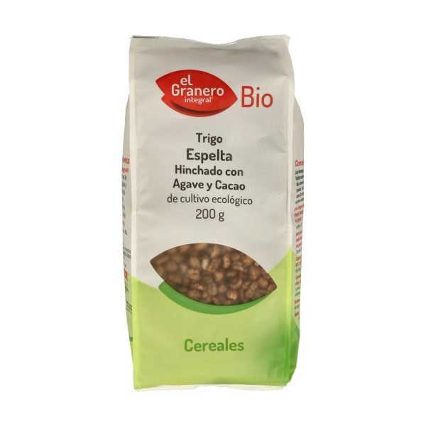 Espelta Hinchada con Agave y Cacao BIO - Imagen 2