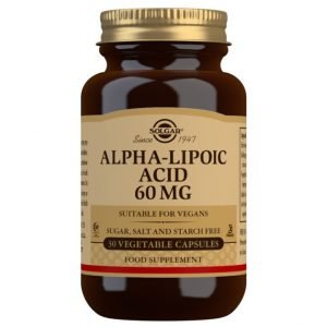 Ácido Alfa-Lipoico 60 mg – 30 Cápsulas vegetales