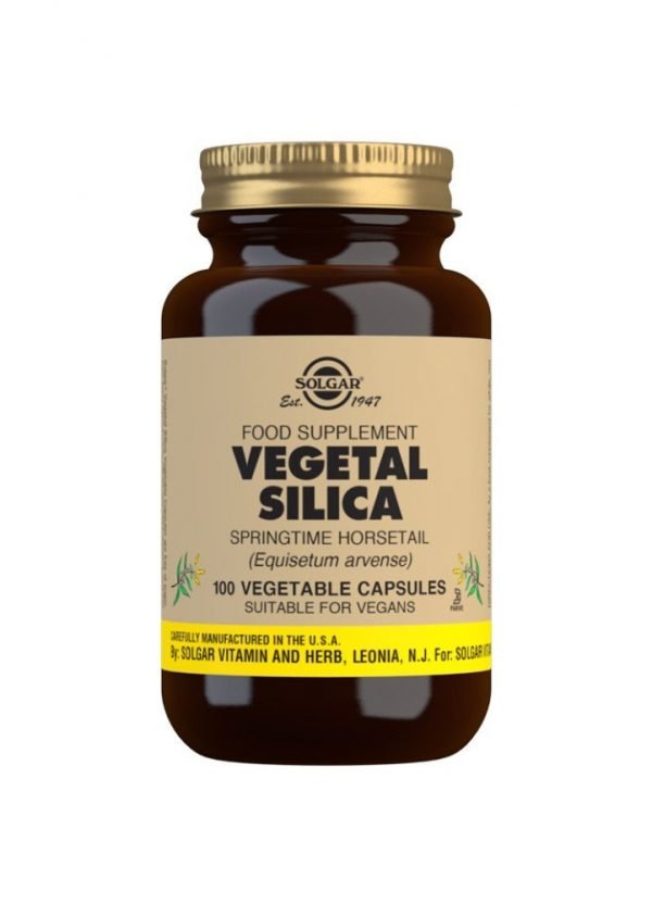 Cola de caballo - Sílice Vegetal (Equisetum arvense) - 100 Cápsulas vegetales