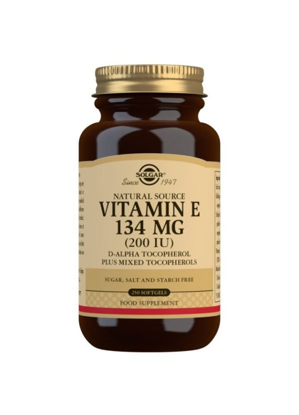 Vitamina E 400 UI (268 mg) - 250 Cápsulas blandas