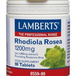 Rhodiola Rosea 1200 mg extracto aportando 8 mg de Rosavinas – 90 Tabletas