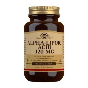 Ácido Alfa-Lipoico 120 mg – 60 Cápsulas vegetales