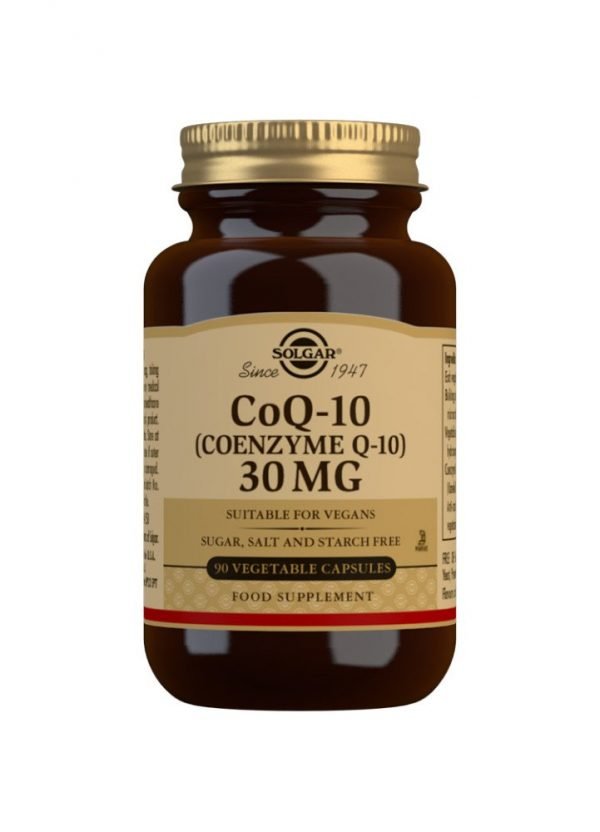 Coenzima Q-10 30 mg - 90 Cápsulas vegetales