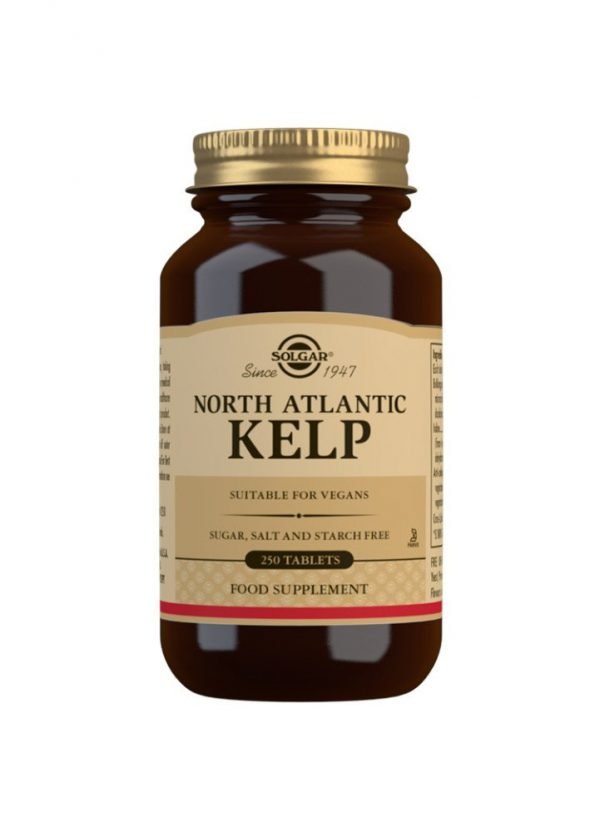 Kelp del Atlántico Norte (yodo) - 250 Comprimidos
