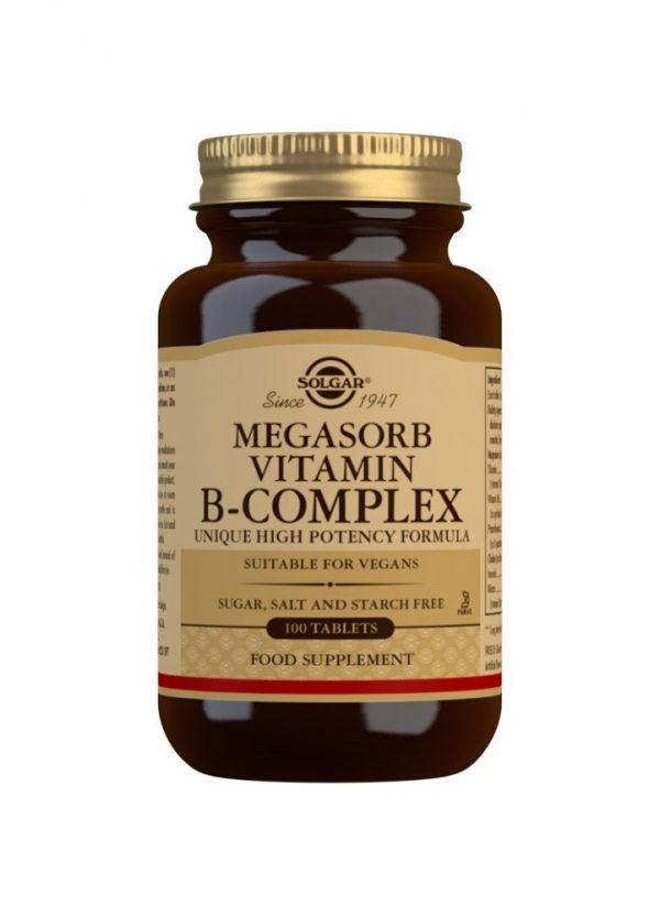 Megasorb Vitamina B-Complex 50 - 100 Comprimidos