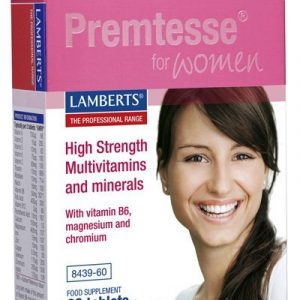 Premtesse® el Multivitamínico para las mujeres en edad menstrual – 60 Tabletas