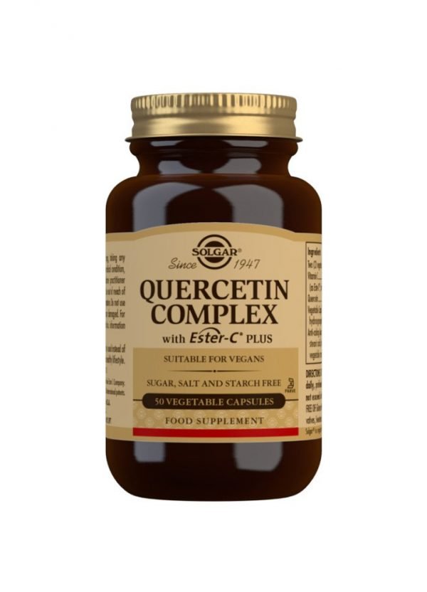 Quercitina Complex con Ester-C® Plus - 50 Cápsulas vegetales