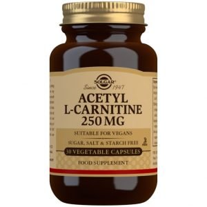 Acetil – L-Carnitina 250 mg – 30 Cápsulas vegetales