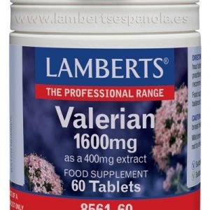 Valeriana 1.600 mg extracto de Valeriana officinalis – 60 Tabletas