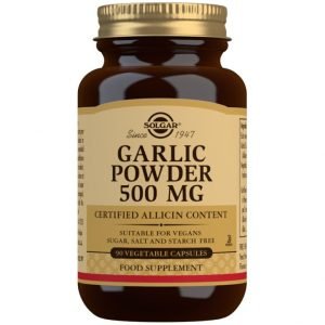 Ajo en Polvo de Cultivos Controlados 500 mg – 90 Cápsulas vegetales