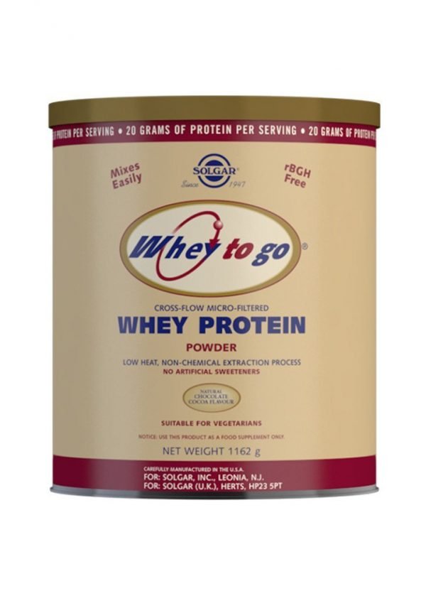 Whey To Go Proteína de suero en polvo (Sabor chocolate) - 1.162 g