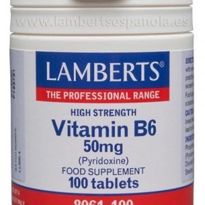 Vitamina B6 o Piridoxina 50 mg – 100