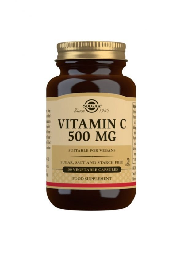 Vitamina C 500 mg - 100 Cápsulas vegetales