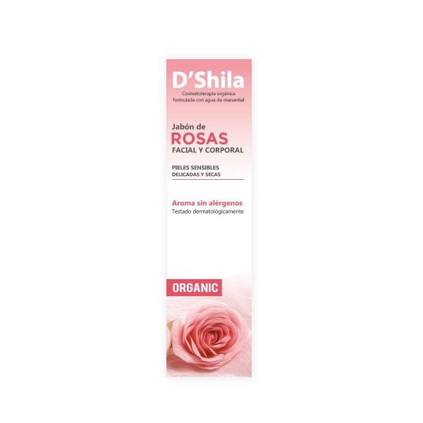 JABÓN DE ROSAS FACIAL Y CORPORAL