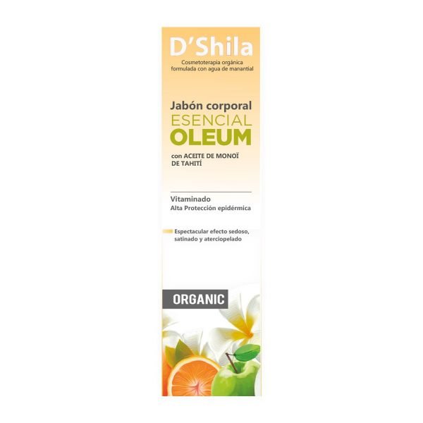 JABÓN CORPORAL ESENCIAL OLEUM con aceite
de Monoï de Tahití.