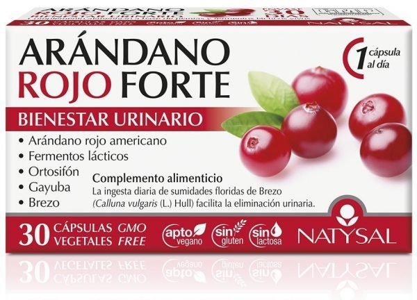 ARÁNDANO ROJO FORTE(Con Gayuba, Ortosifón, Brezo y Fermentos lácticos)