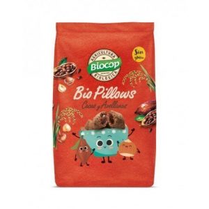 Biopillows cacao avellanas sin gluten Biocop 300 g