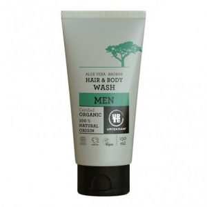 Champú gel aloe baobab men Urtekram 150 ml