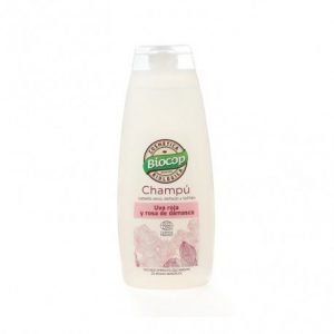 Champú uva roja y rosa de Damasco Biocop 400 ml