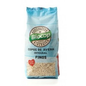 Copos de avena integral finos Biocop 500 g