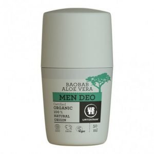 Desodorante roll-on aloe baobab men Urtekram 50 ml