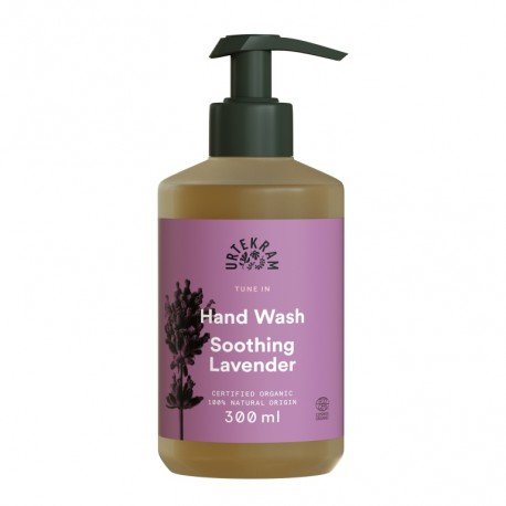 Jabón de manos con dispensador Soothing lavender lavanda Urtekram 300 ml