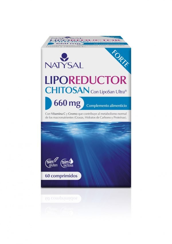 LIPOREDUCTOR CHITOSAN 660 MG. (Con LipoSan Ultra, Cromo y Vit.C)