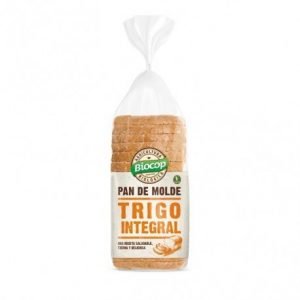 Pan de molde blando Trigo integral Biocop 400 g