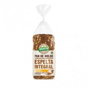 Pan de molde de espelta integral avena Biocop 400 g