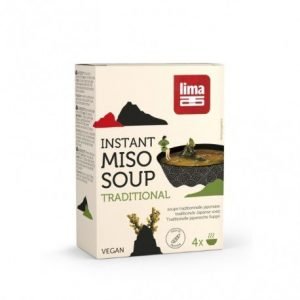 Sopa de miso instant tradicional Lima 4 x 10 g