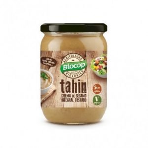 Tahin integral tostado sin sal Biocop 500 g