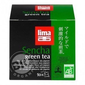 Té verde Sencha original Lima 10 bolsitas