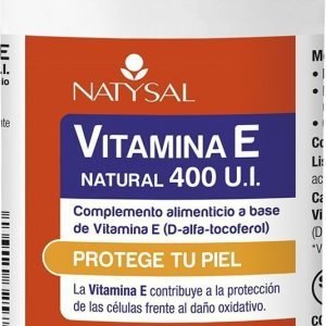 VITAMINA E NATURAL 400 U.I.