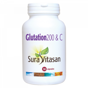 Glutation 200 & C – 30 cápsulas – Sura Vitasan