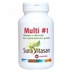 Multi #1 Vitaminas & Minerales – 60 comprimidos – Sura Vitasan