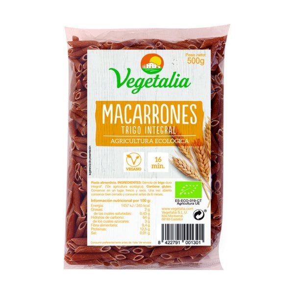 Macarrones Integrales Bio