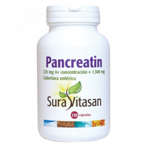 Pancreatin – 120 cápsulas – Sura Vitasan