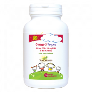 Omega-3 peques – 120 perlas masticables – Sura Vitasan