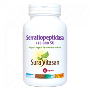 Serratiopeptidasa – 60 cápsulas – Sura Vitasan