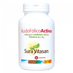 Ácido Fólico Activo – 60 comprimidos – Sura Vitasan