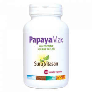 Papaya Max – 100 cápsulas – Sura Vitasan