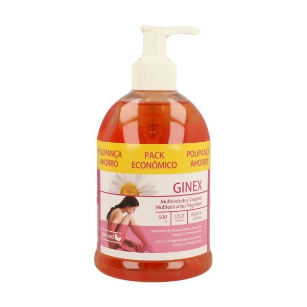 Jabón Líquido Ginex - 500 ml.