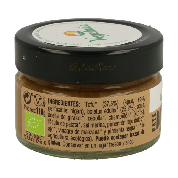 Paté de Boletus Bio - 110 gr. - Imagen 2