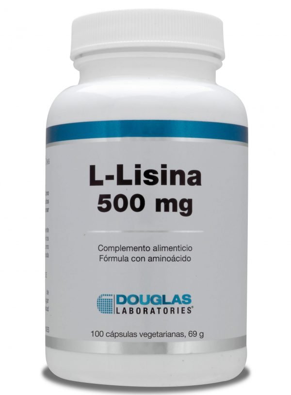 L-Lisina 500 mg (100 cápsulas vegetarianas)