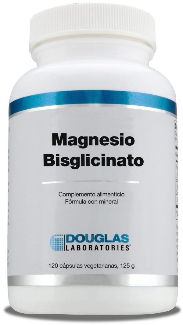 Magnesio Bisglicinato (120 cápsulas vegetarianas)