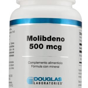 Molibdeno 500 mcg. (60 cápsulas vegetarianas)