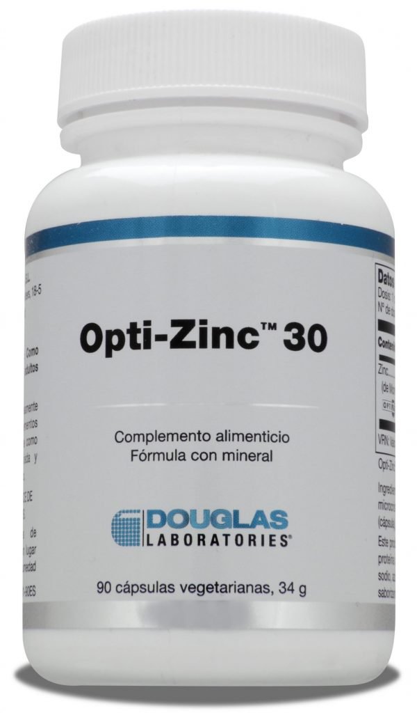 Opti-Zinc™ 30 (90 cápsulas vegetarianas)