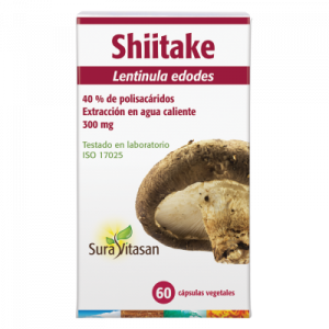 Shiitake – 60 cápsulas – Sura Vitasan