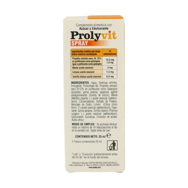 Prolyvit (propoil) spray garganta - Imagen 2