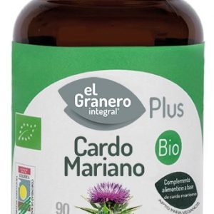 Cardo mariano bio 90 cápsulas 500 miligramos 90 Unidades